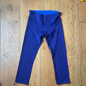 Lululemon Athletica Women's Blue Capris